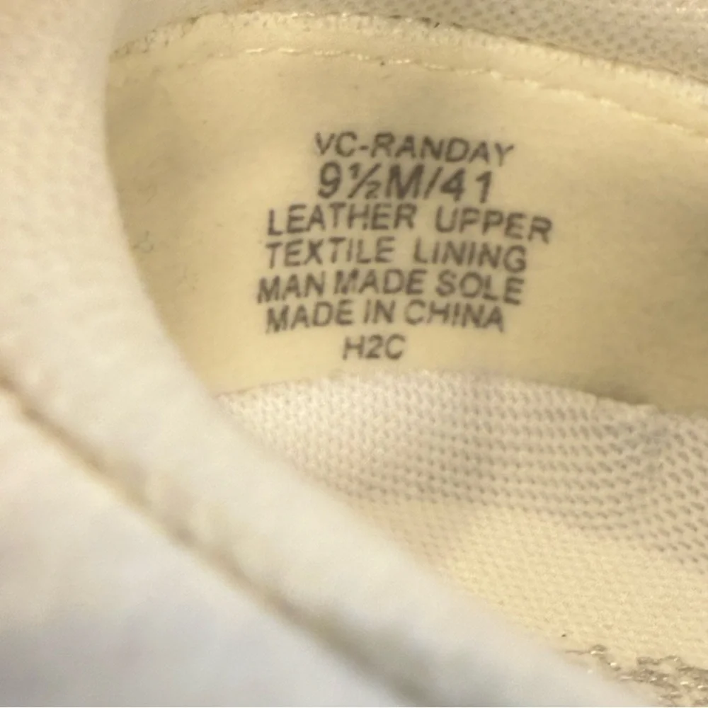Vince Camuto ”Randay” Women’s Platform Bright White Leather Sneakers Sz 9.5 NEW